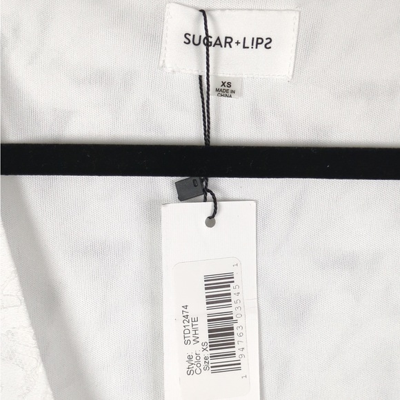 👯♀️Host Pick⚡️Sugarlips Chariot Lace Mini Wrap Dress - Picture 6 of 11